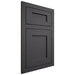 Shiloh Cabinetry Flush Inset Hanover Poplar Plain Cut Cadet Door