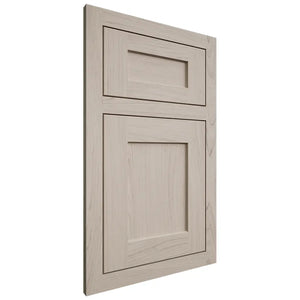 Shiloh Cabinetry Flush Inset Hanover Poplar Plain Cut Seagull Door