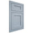 Shiloh Cabinetry Flush Inset Hanover Poplar Plain Cut Sky Door