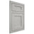 Shiloh Cabinetry Flush Inset Hanover Poplar Plain Cut Stratus Door