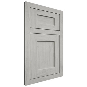 Shiloh Cabinetry Flush Inset Hanover Poplar Plain Cut Stratus Door