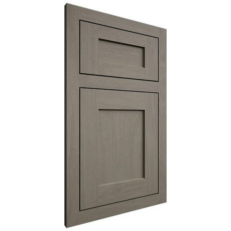 Shiloh Cabinetry Flush Inset Hanover Poplar Plain Cut Thyme Door