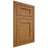 Shiloh Cabinetry Flush Inset Hanover Red Oak Plain Cut Autumn Door