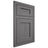 Shiloh Cabinetry Flush Inset Hanover Red Oak Plain Cut Cadet Door