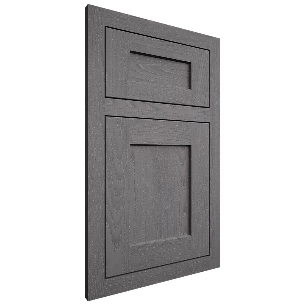 Shiloh Cabinetry Flush Inset Hanover Red Oak Plain Cut Cadet Door