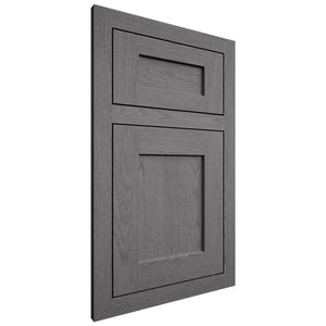 Shiloh Cabinetry Flush Inset Hanover Red Oak Plain Cut Cadet Door