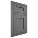 Shiloh Cabinetry Flush Inset Hanover Red Oak Plain Cut Cadet Door