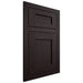 Shiloh Cabinetry Flush Inset Hanover Red Oak Plain Cut Espresso Door