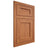 Shiloh Cabinetry Flush Inset Hanover Red Oak Plain Cut Harvest Door