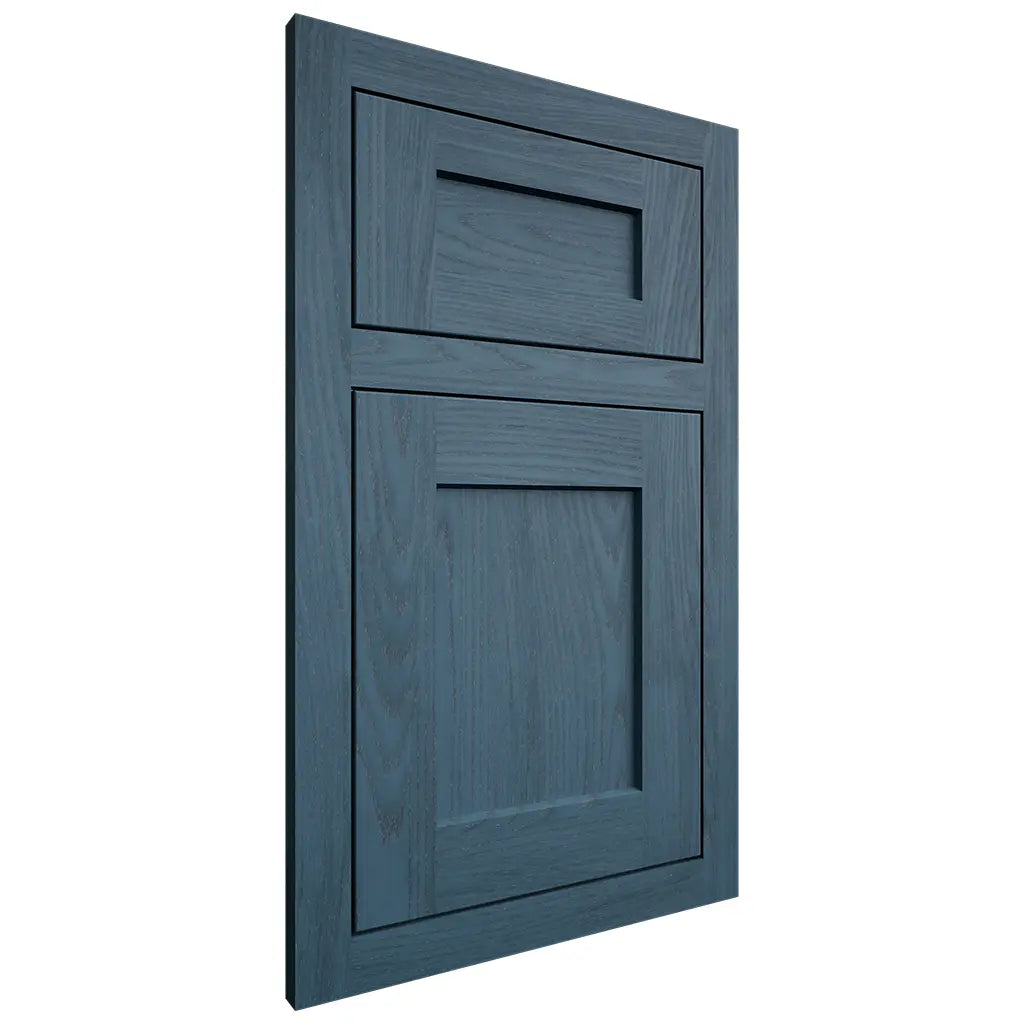 Shiloh Cabinetry Flush Inset Hanover Red Oak Plain Cut Hudson Door