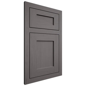 Shiloh Cabinetry Flush Inset Hanover Walnut Plain Cut Cadet Door