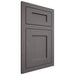 Shiloh Cabinetry Flush Inset Hanover Walnut Plain Cut Cadet Door