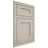 Shiloh Cabinetry Flush Inset Hanover Walnut Plain Cut Seagull Door