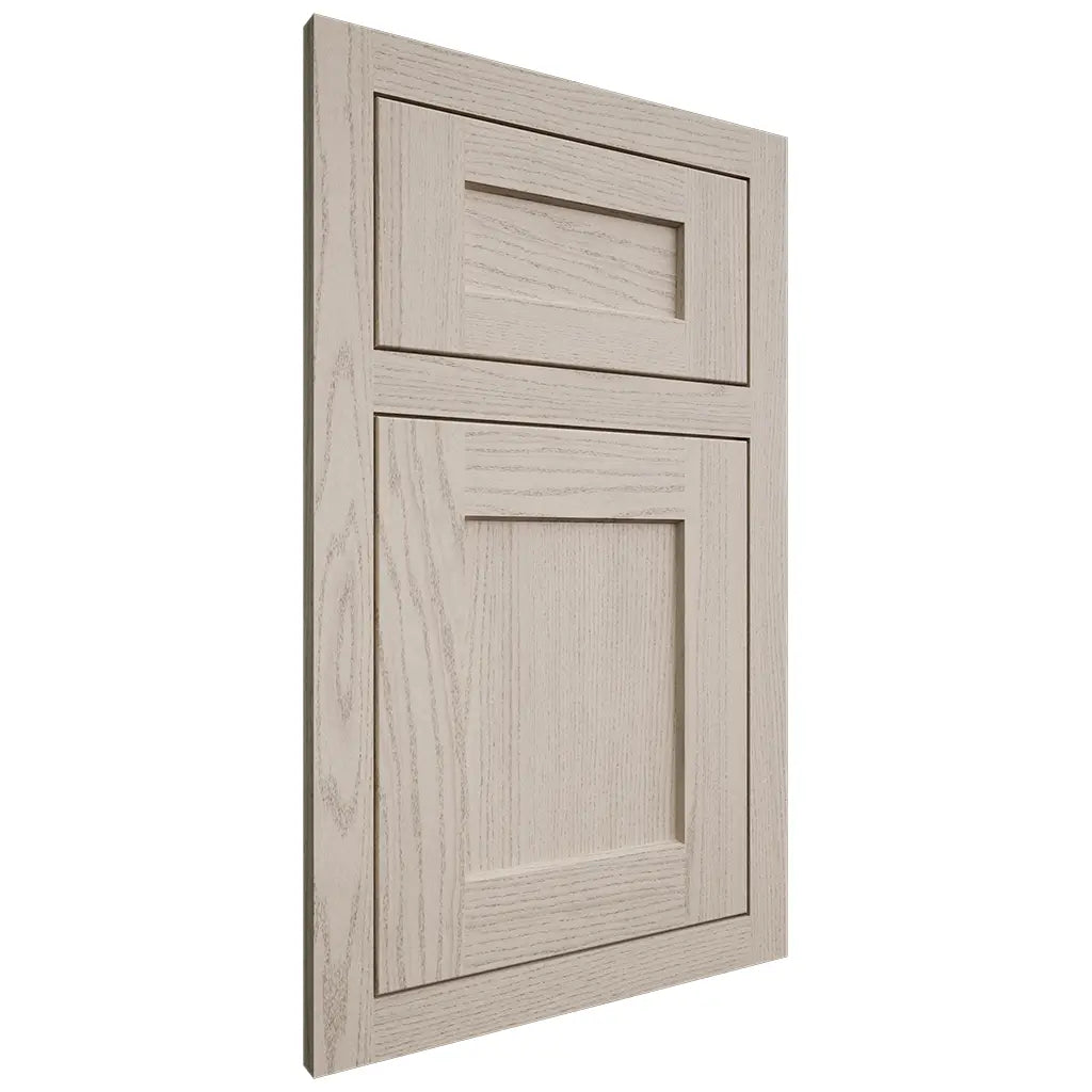 Shiloh Cabinetry Flush Inset Hanover Walnut Plain Cut Seagull Door