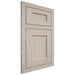 Shiloh Cabinetry Flush Inset Hanover Walnut Plain Cut Seagull Door