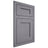 Shiloh Cabinetry Flush Inset Hanover White Oak Plain Cut Cadet Door
