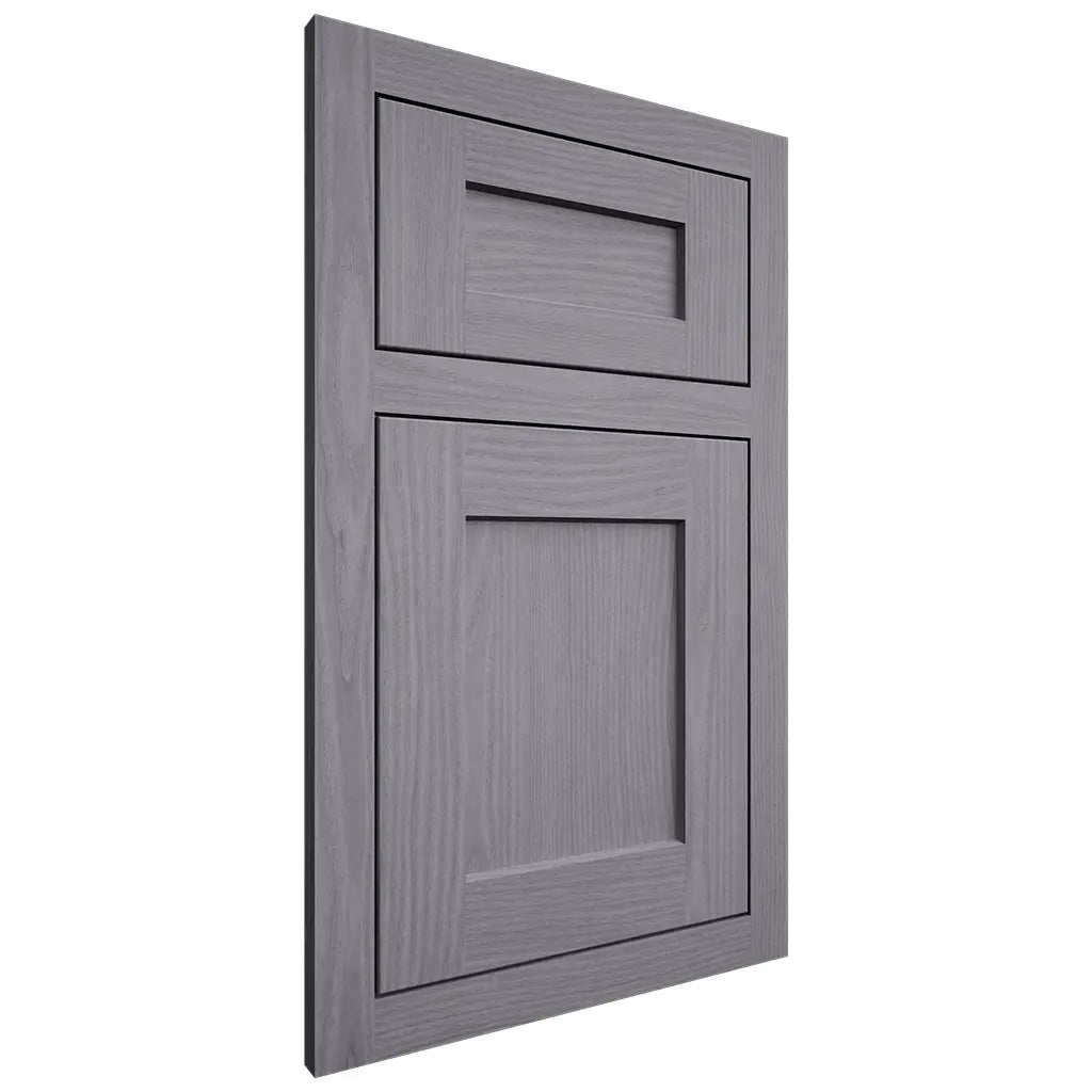Shiloh Cabinetry Flush Inset Hanover White Oak Plain Cut Cadet Door