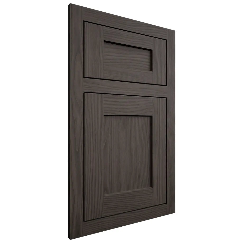 Shiloh Cabinetry Flush Inset Hanover White Oak Plain Cut Creekside Door