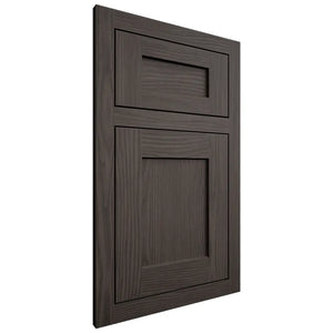 Shiloh Cabinetry Flush Inset Hanover White Oak Plain Cut Creekside Door