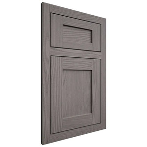 Shiloh Cabinetry Flush Inset Hanover White Oak Plain Cut Flagstone Door