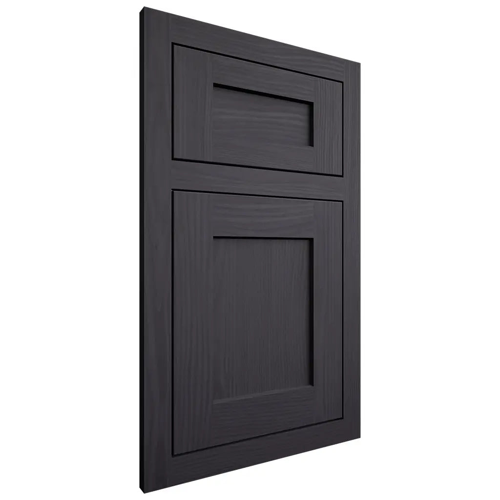 Shiloh Cabinetry Flush Inset Hanover White Oak Plain Cut Harbor Door