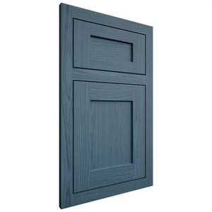 Shiloh Cabinetry Flush Inset Hanover White Oak Plain Cut Hudson Door