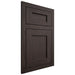 Shiloh Cabinetry Flush Inset Hanover White Oak Plain Cut Morel Door