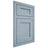 Shiloh Cabinetry Flush Inset Hanover White Oak Plain Cut Sky Door