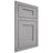 Shiloh Cabinetry Flush Inset Hanover White Oak Plain Cut Stratus Door