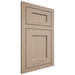 Shiloh Cabinetry Flush Inset Hanover White Oak Plain Cut Straw Door