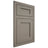 Shiloh Cabinetry Flush Inset Hanover White Oak Plain Cut Thyme Door
