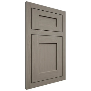 Shiloh Cabinetry Flush Inset Hanover White Oak Plain Cut Thyme Door