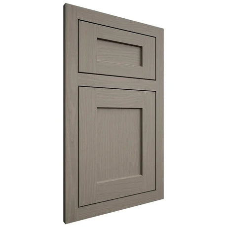 Shiloh Cabinetry Flush Inset Hanover White Oak Plain Cut Thyme Door