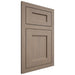 Shiloh Cabinetry Flush Inset Hanover White Oak Quarter Sawn Almond Door