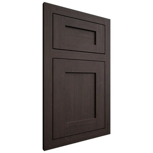 Shiloh Cabinetry Flush Inset Hanover White Oak Quarter Sawn Morel Door