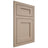 Shiloh Cabinetry Flush Inset Hanover White Oak Quarter Sawn Straw Door
