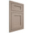 Shiloh Cabinetry Flush Inset Hanover White Oak Quarter Sawn Whitewash Door