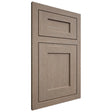 Shiloh Cabinetry Flush Inset Hanover White Oak Rift Cut Almond Door
