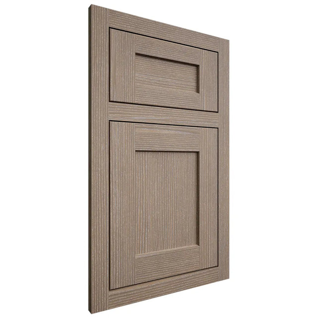 Shiloh Cabinetry Flush Inset Hanover White Oak Rift Cut Almond Door