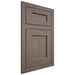 Shiloh Cabinetry Flush Inset Hanover White Oak Rift Cut Clay Door