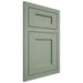 Shiloh Cabinetry Flush Inset Hanover White Oak Rift Cut Moss Door