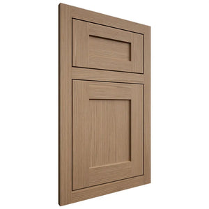 Shiloh Cabinetry Flush Inset Hanover White Oak Rift Cut Natural Door