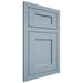 Shiloh Cabinetry Flush Inset Hanover White Oak Rift Cut Sky Door