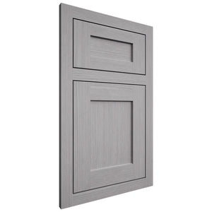 Shiloh Cabinetry Flush Inset Hanover White Oak Rift Cut Stratus Door
