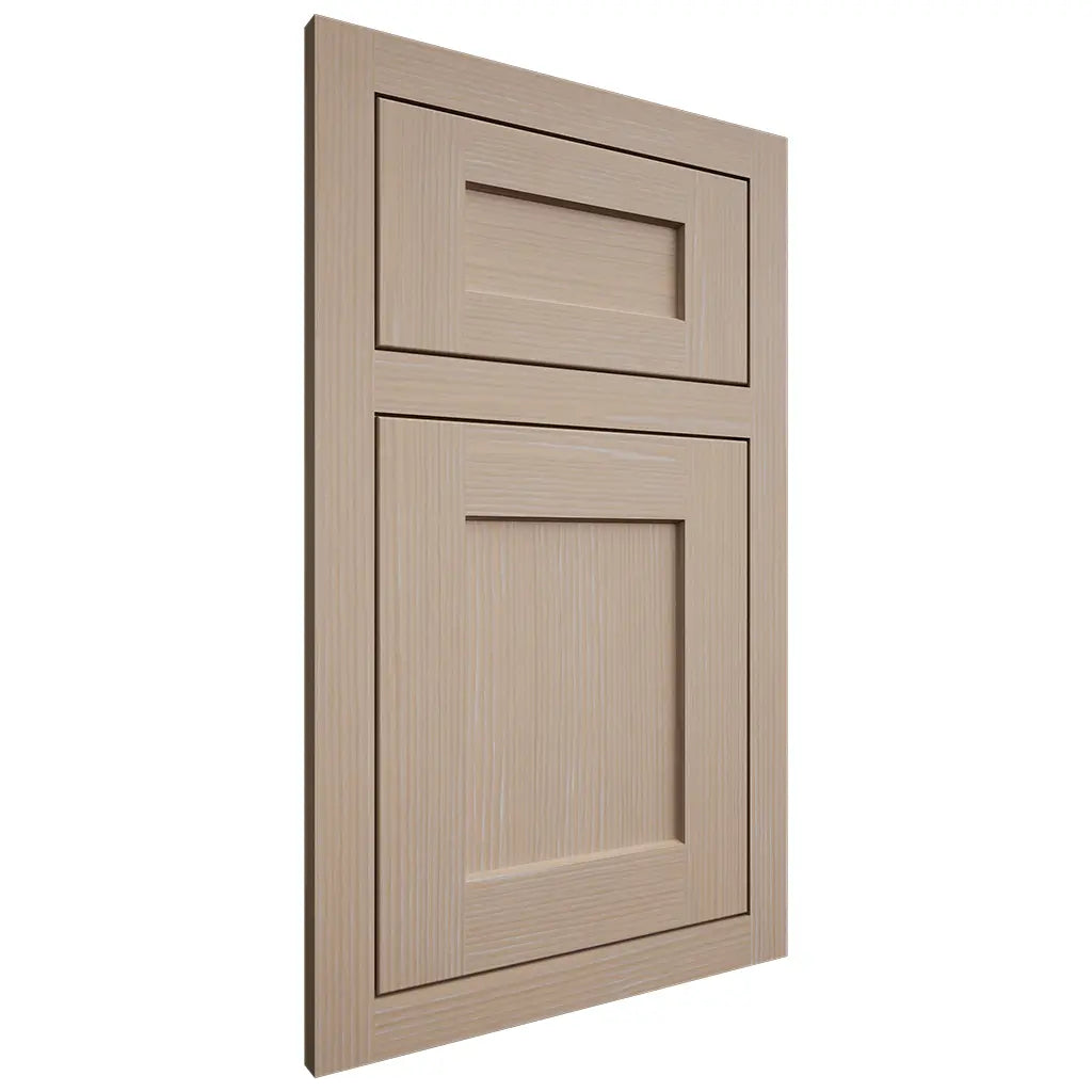Shiloh Cabinetry Flush Inset Hanover White Oak Rift Cut Straw Door