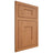 Shiloh Cabinetry Flush Inset Hartford Cherry Plain Cut Medium Door