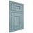 Shiloh Cabinetry Flush Inset Hartford Hickory Plain Cut Sky Door