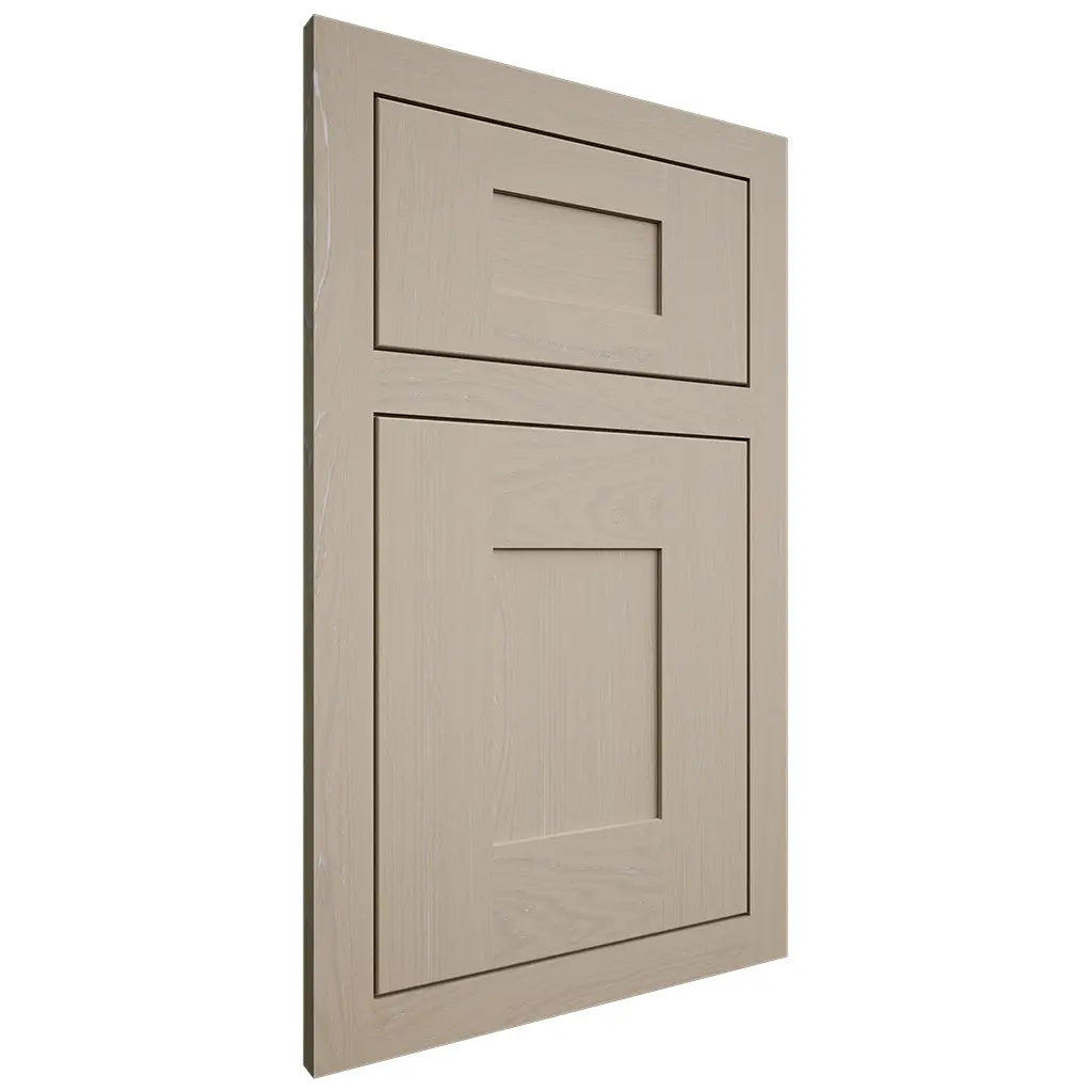 Shiloh Cabinetry Flush Inset Hartford Maple Plain Cut Pebble Door