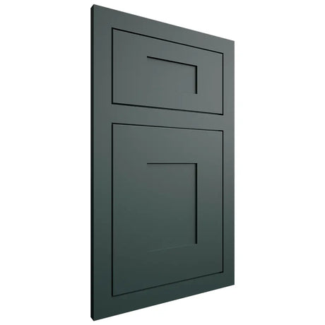 Shiloh Cabinetry Flush Inset Hartford Paintable Billiard Green Door