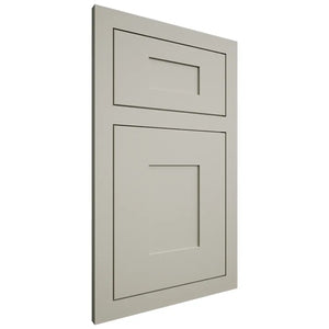 Shiloh Cabinetry Flush Inset Hartford Paintable Clary Sage Door
